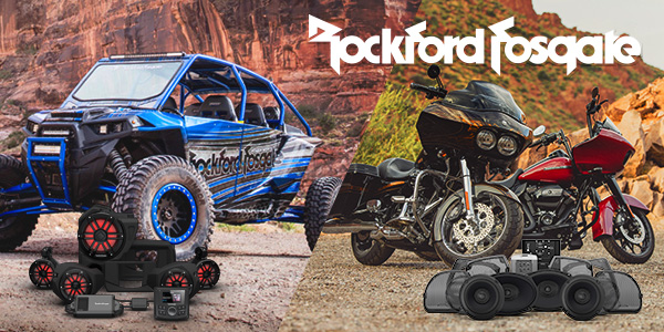 Rockford UTV and Harley Kits
